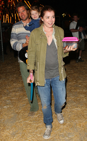 Alyson Hannigan, Alex Denisof, Satyana Alyson Hannigan, Alex Denisof, Satyana